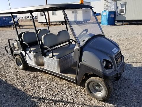 2020 CLUB CAR TRANSPORTER Utv 2Wd Electric 6Seat Cab Agm Battery