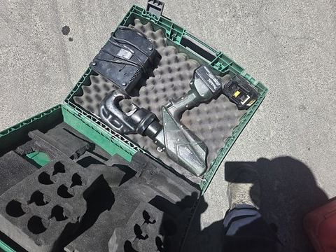 2020 GREENLEE EK1240CLX11 Crimper Cable Cordless 12 Ton