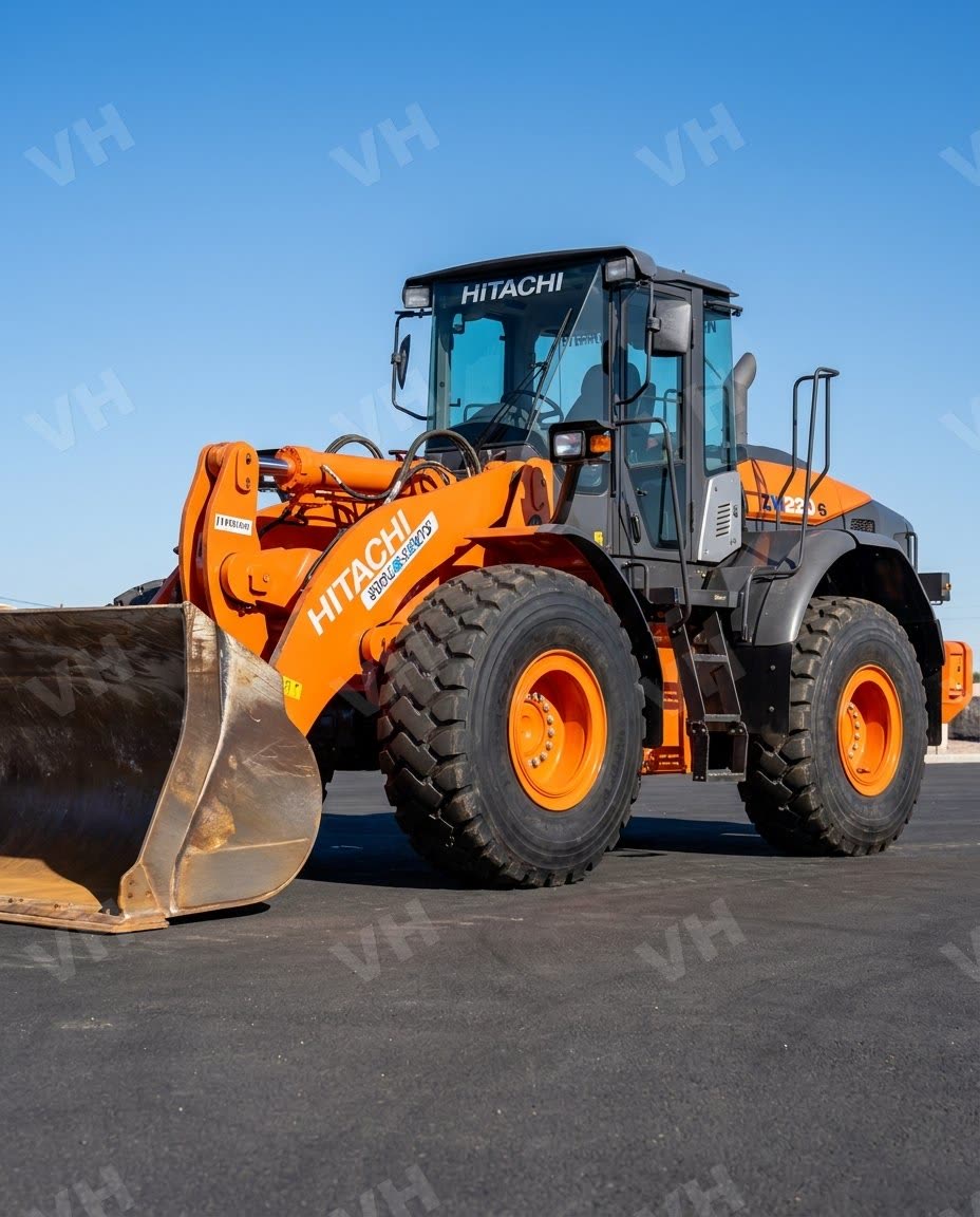 2020 HITACHI ZW220-6 LOADER WHEEL 4.0-4.9 CUBIC YARD