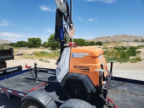 2020 MAGNUM PRO MLT6SK Light Tower,4-7Kw Vert Mast