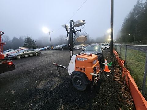 2020 MAGNUM PRO MLT6SM Light Tower,4-7Kw Vert Mast