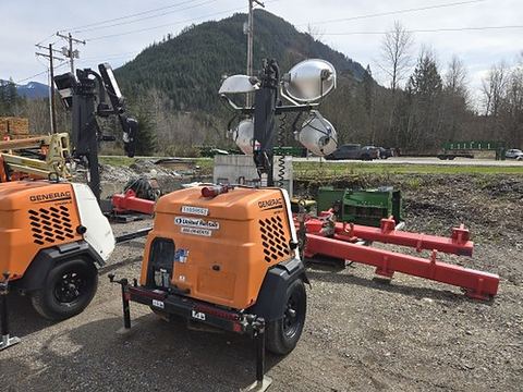 2020 MAGNUM PRO MLT6SM Light Tower,4-7Kw Vert Mast