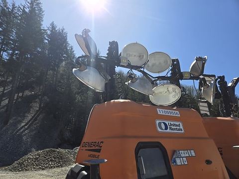 2020 MAGNUM PRO MLT6SM Light Tower,4-7Kw Vert Mast