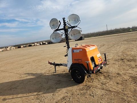 2020 MAGNUM PRO MLT6SM Light Tower,4-7Kw Vert Mast