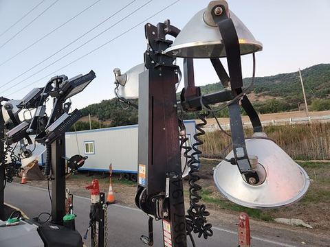 2020 MAGNUM PRO MLT6SM Light Tower,4-7Kw Vert Mast