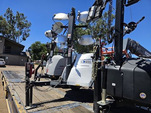 2020 MAGNUM PRO MLT6SM Light Tower,4-7Kw Vert Mast