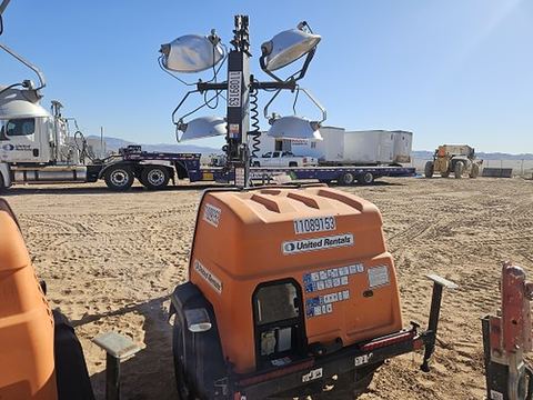 2020 MAGNUM PRO MLT6SM Light Tower,4-7Kw Vert Mast