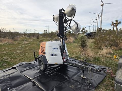2020 MAGNUM PRO MLT6SM Light Tower,4-7Kw Vert Mast