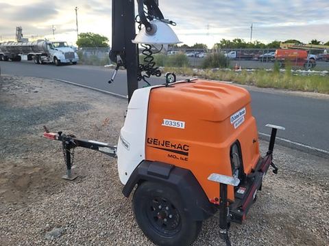 2020 MAGNUM PRO MLT6SM Light Tower,4-7Kw Vert Mast