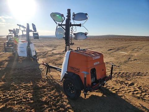 2020 MAGNUM PRO MLT6SM Light Tower,4-7Kw Vert Mast