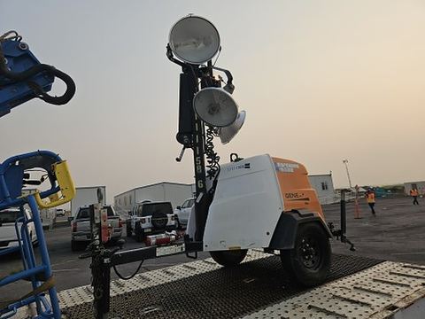 2020 MAGNUM PRO MLT6SM Light Tower,4-7Kw Vert Mast