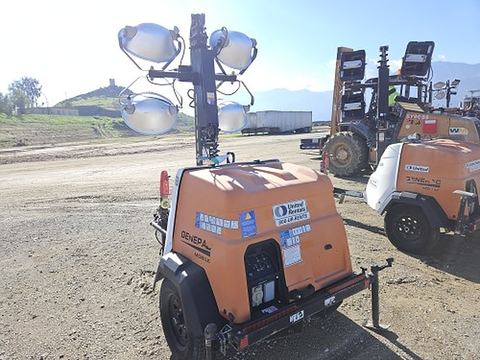 2020 MAGNUM PRO MLT6SM Light Tower,4-7Kw Vert Mast