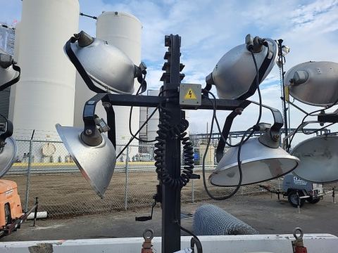 2020 MAGNUM PRO MLT6SM Light Tower,4-7Kw Vert Mast