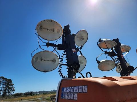 2020 MAGNUM PRO MLT6SM Light Tower,4-7Kw Vert Mast