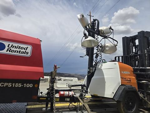 2020 MAGNUM PRO MLT6SM Light Tower,4-7Kw Vert Mast