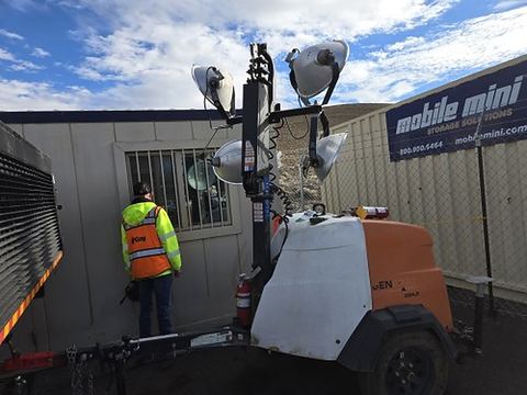 2020 MAGNUM PRO MLT6SM Light Tower,4-7Kw Vert Mast