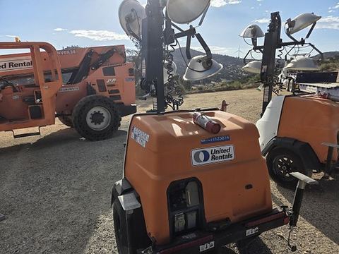 2020 MAGNUM PRO MLT6SM Light Tower,4-7Kw Vert Mast