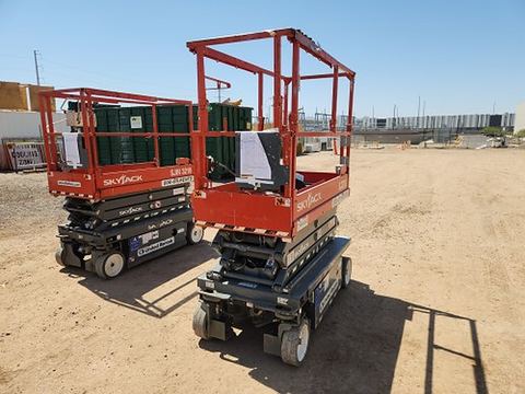 2020 SKYJACK SJIII3219 Scissor Lift 19' Electric