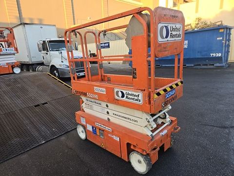 2020 SNORKEL S3219E Scissor Lift 19' Electric