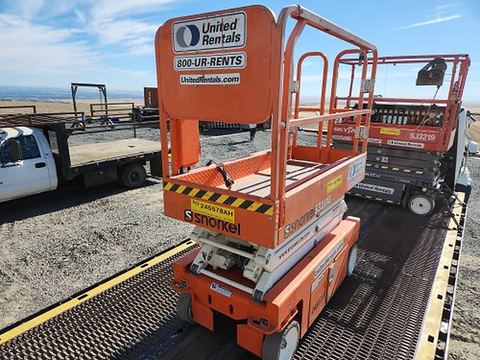 2020 SNORKEL S3219E Scissor Lift 19' Electric