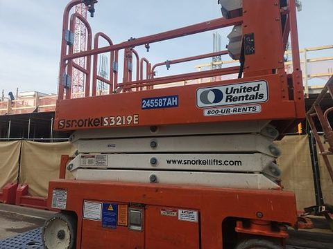 2020 SNORKEL S3219E Scissor Lift 19' Electric