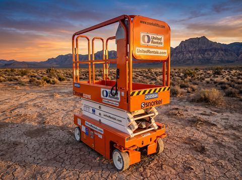 2020 SNORKEL S3219E Scissor Lift 19' Electric