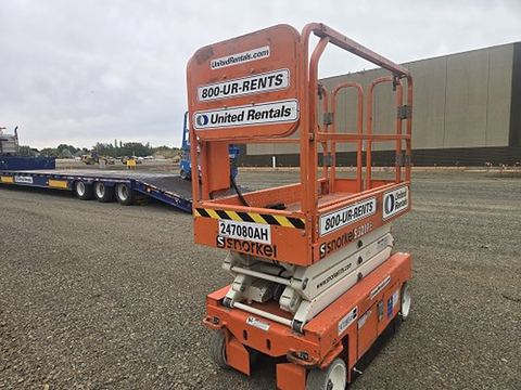 2020 SNORKEL S3219E Scissor Lift 19' Electric