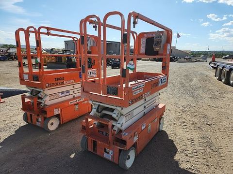 2020 SNORKEL S3219E Scissor Lift 19' Electric