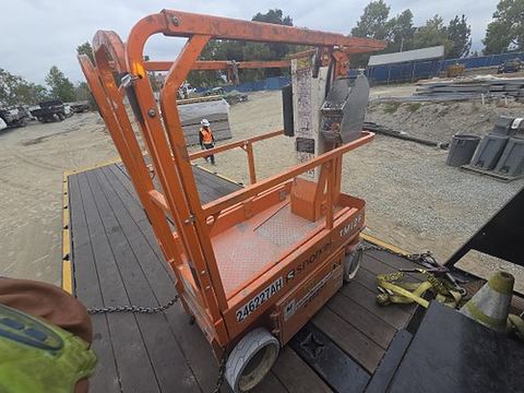 2020 SNORKEL TM12E Vertical Lift 12' Elec Self Propelled
