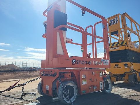2020 SNORKEL TM16E Vertical Lift 15' Elec Self Propelled