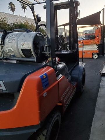 2020 TOYOTA 8FGU25 Forklift Whse 5000# Gas/Lp