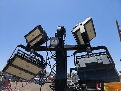 2021 ALLMAND BR NLGR LC 3KW Light Tower,0-3Kw Led Vert Mast