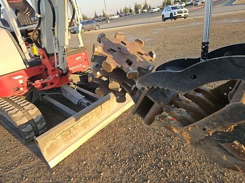 2021 AMERICAN DC-16SKH Mini Excavator 16" Compaction Wheel