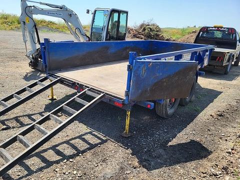 2021 BIG TEX 14LP-14K ELEC Trailer Dump 14'-16' To 14K Tandem