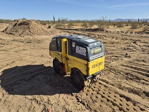 2021 BOMAG BMP8500 Roller 24-33" Walkbehind Pad