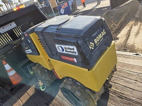 2021 BOMAG BMP8500 Roller 24-33" Walkbehind Pad