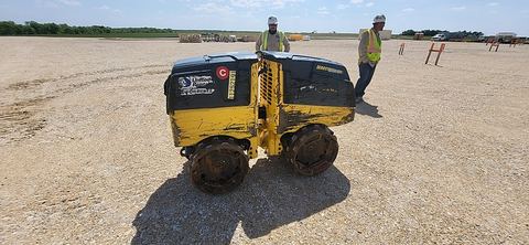 2021 BOMAG BMP8500 Roller 24-33" Walkbehind Pad
