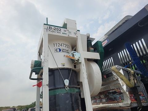 2021 BW MFG B-202-G Vacuum Electric Concrete Dust Industrial