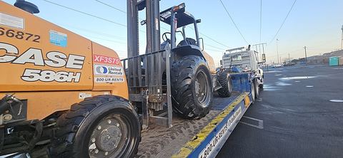 2021 CASE 586H Forklift Rough Terrain 6000# 21-29'