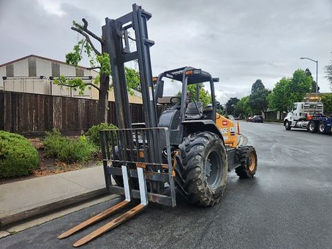 2021 CASE 586H Forklift Rough Terrain 6000# 21-29'