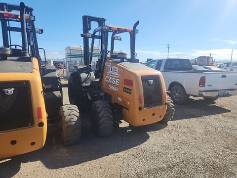2021 CASE 586H Forklift Rough Terrain 6000# 21-29'