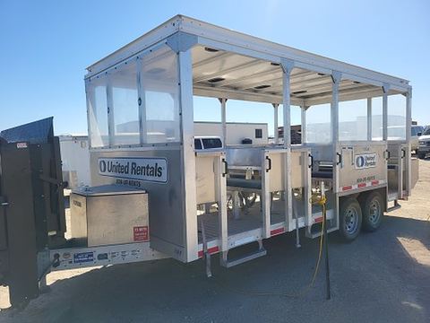 2021 CURRY 27767 Trailer Personel Tram 17'