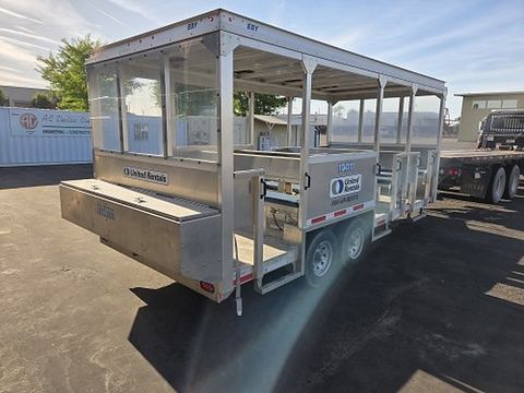 2021 CURRY 27767 Trailer Personel Tram 17'