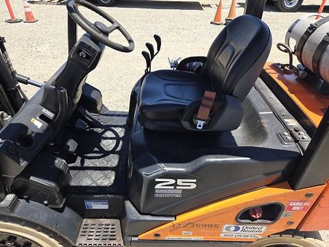 2021 DOOSAN G25N-7DF Forklift Whse 5000# Gas/Lp