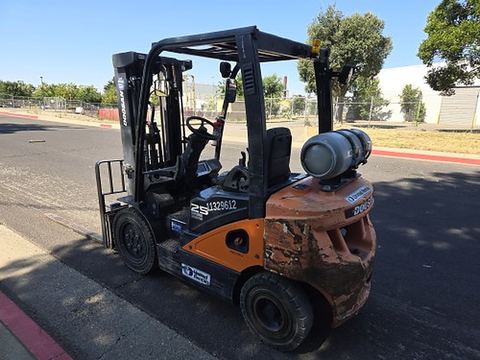 2021 DOOSAN G25P-7DF Forklift Whse 5000# Gas/Lp