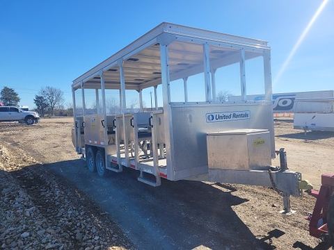 2021 FEATHRLITE 3115-0017 Trailer Personel Tram 17'