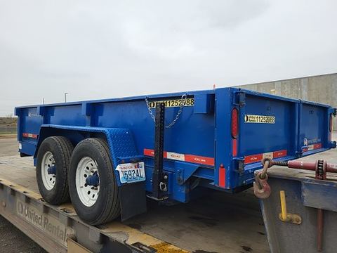 2021 FELLING FT-12 DT HD-E Trailer Dump 14'-16' To 14K Tandem