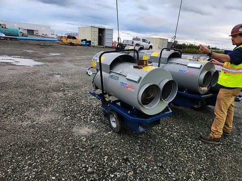2021 FROSTFGHTR IDH500QR LP/NG Heater Indirect 500K Btu Lp/Ng