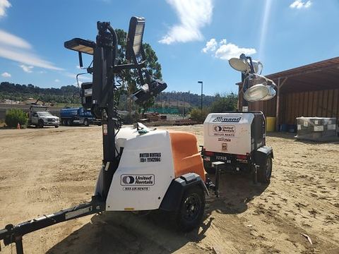 2021 GENERAC MLT6SMDS Light Tower,4-7Kw Led Vert Mast