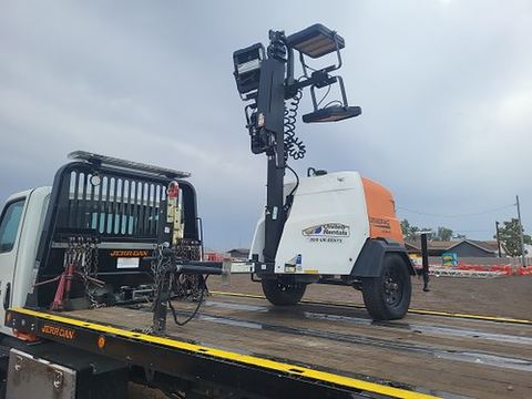 2021 GENERAC MLT6SMDS Light Tower,4-7Kw Led Vert Mast